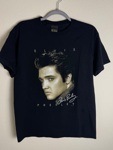 Vintage 1999 Elvis Presley Graceland Exclusive Big Face Portrait T-Shirt Size M