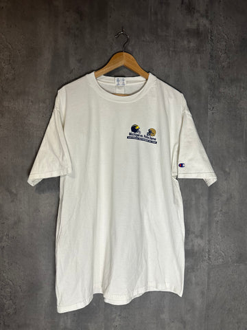 Vintage 1992 Michigan vs. Notre Dame "As Good As It Gets" Champion T-Shirt - XL