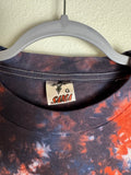 Vintage Spiderman Movie Promo Red Tie-Dye Large Shirt