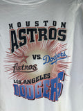 Vintage Houston Astros vs Dodgers Tee - MLB Showdown Graphic