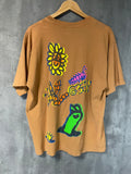 Obey Brown Caterpillar Large Shirt