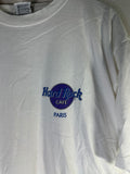 Vintage Hard Rock Cafe Paris Tee - Double-Sided Eiffel & Arch Print XL