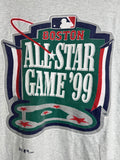 Vintage 1999 All Star Game Pro Player Boston White Shirt MLB XXL