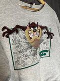 Vintage 90s Taz Crewneck Sweatshirt – Looney Tunes Sketch Graphic
