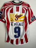 Chivas Guadalajara Atletica R. Paleaz Jersey - Size XL Red/White Vintage BOOT