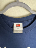 Vintage Y2K New York Yankees T Shirt XXL Gray Nike Center Check MLB