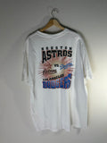 Vintage Houston Astros vs Dodgers Tee - MLB Showdown Graphic