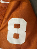 Nike Texas Longhorns #8 Football Jersey Youth Small