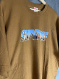Supreme New York Skyline Logo Tee - Brown (XL)