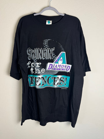 Arizona Diamondbacks T Shirt Swingin’ for the Fences XL