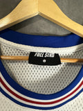 Full Send All-Star Basketball Jersey - White/Blue (L)