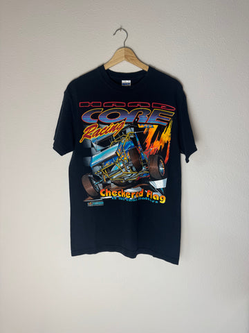 Hardcore Racing Checkered Flag Lawton Speedway Shirt
