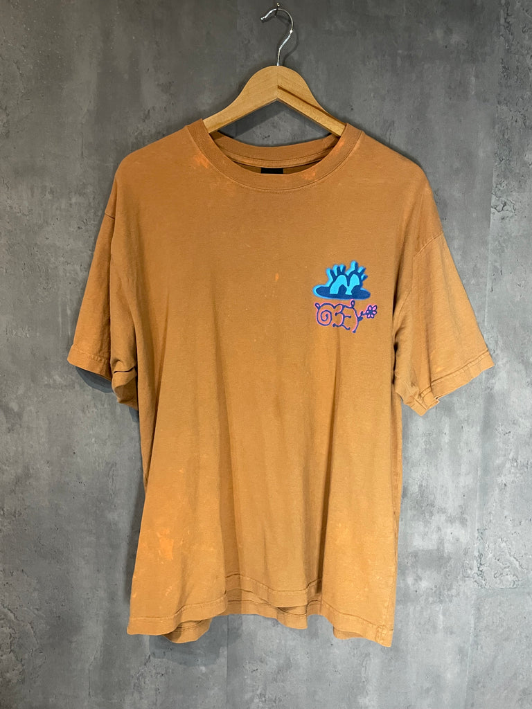 Obey Brown Caterpillar Large Shirt