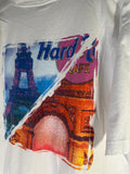 Vintage Hard Rock Cafe Paris Tee - Double-Sided Eiffel & Arch Print XL