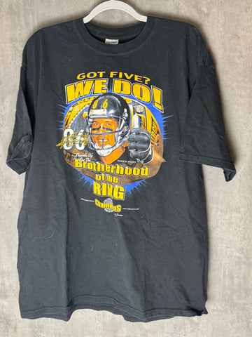Pittsburgh Steelers Hines Ward Brotherhood of the ring XL shirt