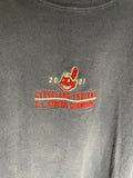 Cleveland Indians Vintage 2001 AL Champs Shirt XL