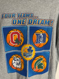 Vintage 1999 Final Four 4 Teams 1 Dream Pro Layer Large Shirt