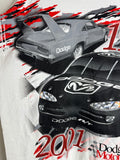 Vintage 2001 Dodge Motorsports "We're Back" AOP Racing Tee