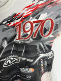 Vintage 2001 Dodge Motorsports "We're Back" AOP Racing Tee