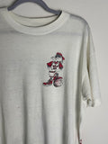 Vintage 90's Looney Tunes Bugs Bunny Taz Daffy Houston Rockets Champion Shirt XL