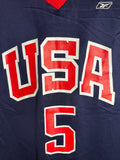 Vintage Reebok USA Basketball Jason Kidd Jersey Large