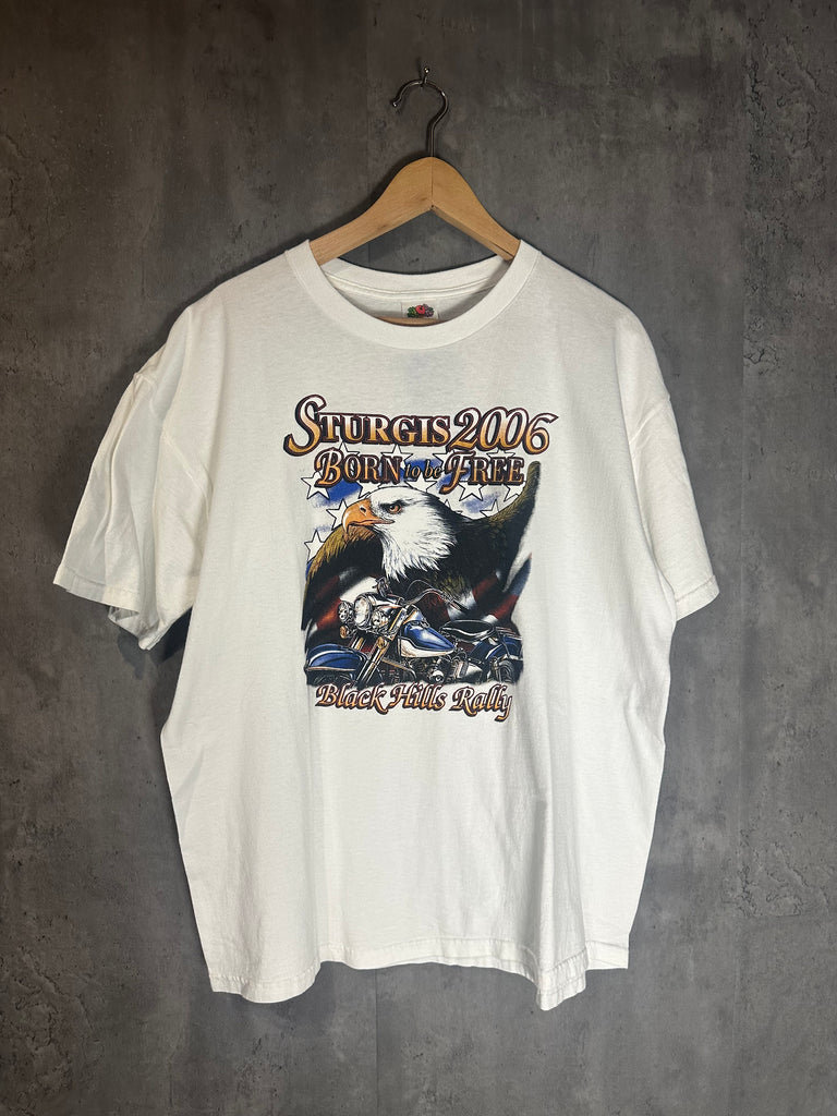 Sturgis Born to be free Black Hills Rally XL Shirt
