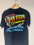 Hardcore Racing Checkered Flag Lawton Speedway Shirt
