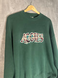 Texas Aggies A&M Green Vintage Crewneck Sweater