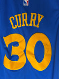 Adidas NBA Golden State Warriors Jersey Stephen Curry #30 Youth Kids Size Small