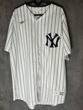 New York Yankees Babe Ruth Nike Cooperstown edition White pinstripe Jersey Large
