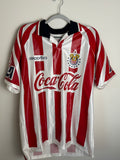 Chivas Guadalajara Atletica R. Paleaz Jersey - Size XL Red/White Vintage BOOT