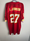 Larry Johnson Kansas City Chiefs Jersey (XL Adult) Reebok Great Condition