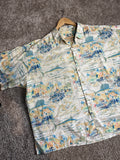 Kahala Hawaiian Islands Button Up Shirt XXXL
