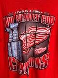 Vintage 97/98 Red Wings NHL Stanley Cup Champion Shirt