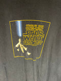 Vintage star wars Charles Ross one-man trilogy black tee XXL