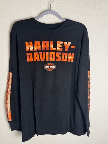 Harley Davidson Wichita Kansas Twister City Long-Sleeve Shirt