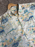Kahala Hawaiian Islands Button Up Shirt XXXL