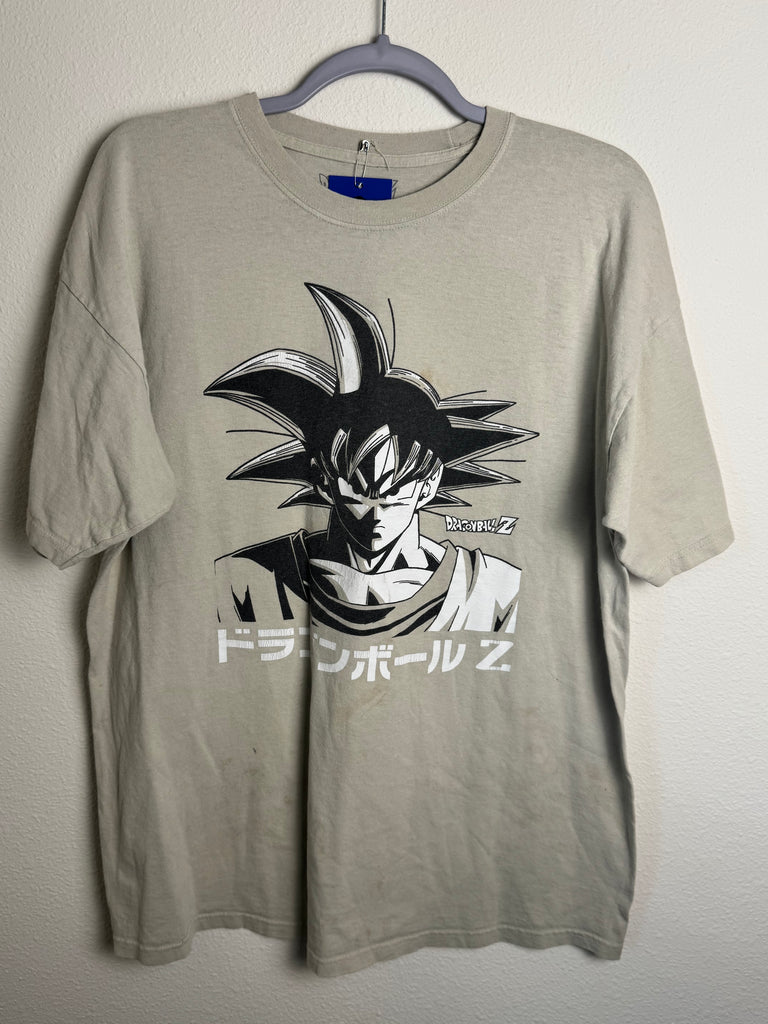 Modern Dragon Ball Z Toei Animation Light Brown Shirt X