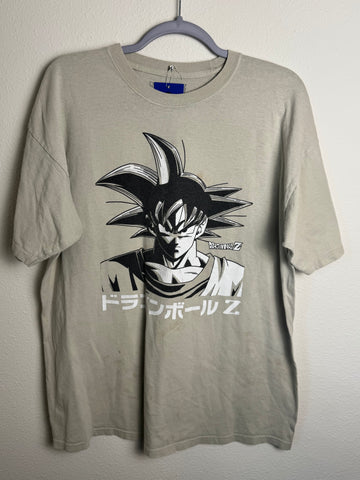 Modern Dragon Ball Z Toei Animation Light Brown Shirt X