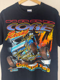 Hardcore Racing Checkered Flag Lawton Speedway Shirt