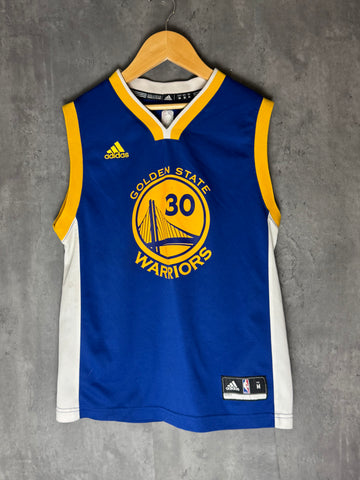 Adidas NBA Steph Curry Golden State Warriors Youth M Jersey