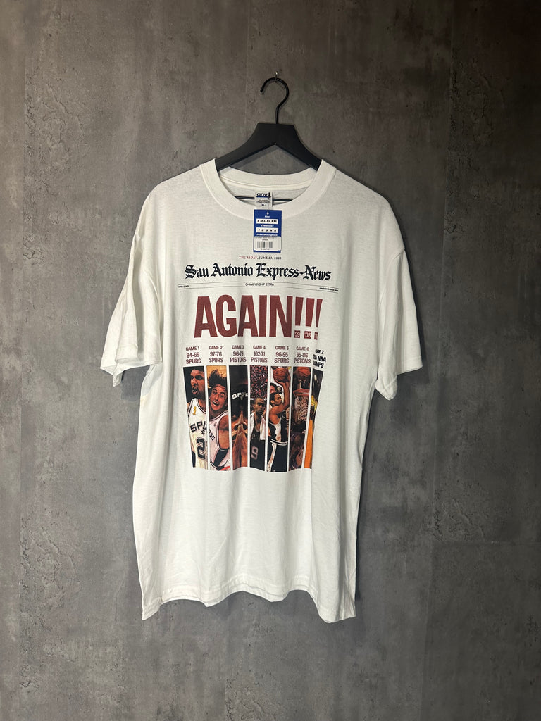 SA Spurs AGAIN Express News Vintage Shirt