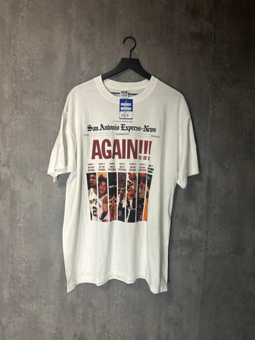 SA Spurs AGAIN Express News Vintage Shirt