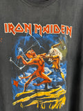 Vintage Iron Maiden XL Run To The Hills Boot T-Shirt