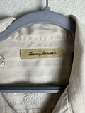 Cream Tommy Bahama Vintage Hawaiian Shirt