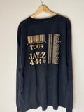 Jay-Z 4:44 Black Long Sleeve Shirt Tour Rap Album Concert Merch Sprint Mens XL