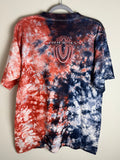 Vintage Spiderman Movie Promo Red Tie-Dye Large Shirt