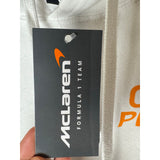 McClaren Formula 1 Team Oscar Pastri White Hoodie NWT Medium