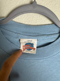 Vintage Planet Hollywood Atlanta Georgia Peach Shirt Large Single Stitch