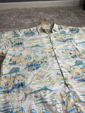 Kahala Hawaiian Islands Button Up Shirt XXXL